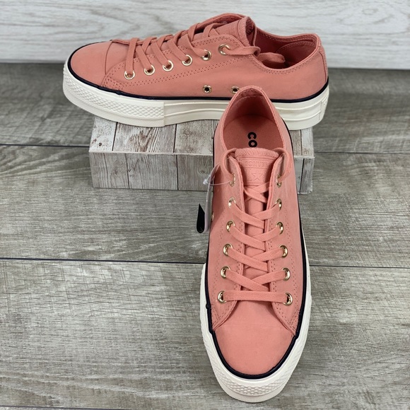 Converse CTAS LIFT OX Pink Blush/ Black/Egret - Picture 3 of 6